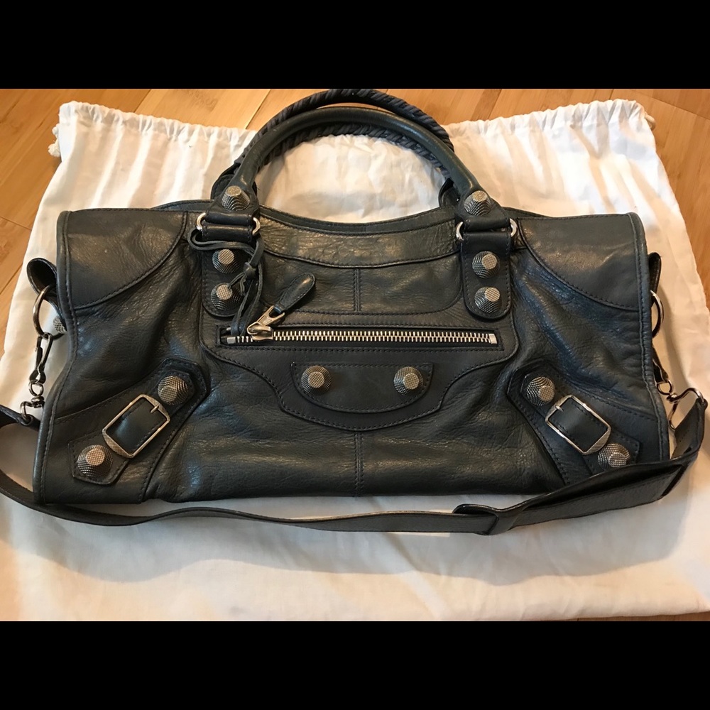 Balenciaga Part Time with silver hardware